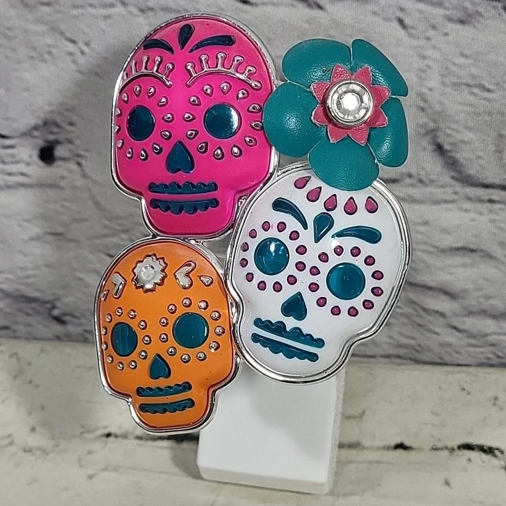 Dia De Los Muertos Day Of The Dead Wallflower Bath & Body Works Light Up Plug In